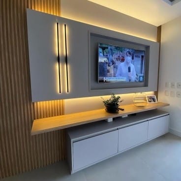 ديكور جداري للتلفاز