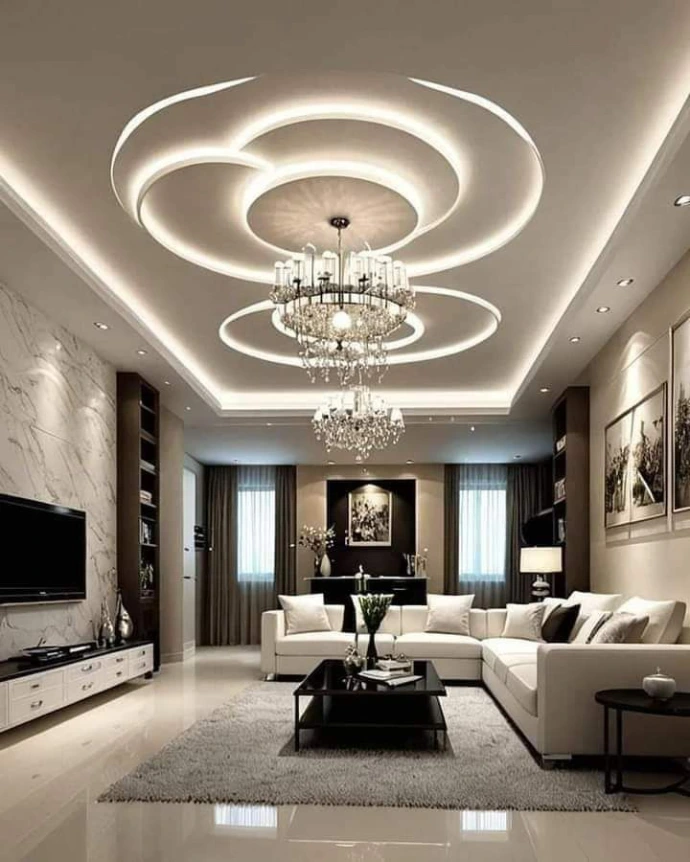 ديكورات للسقف فاخرة